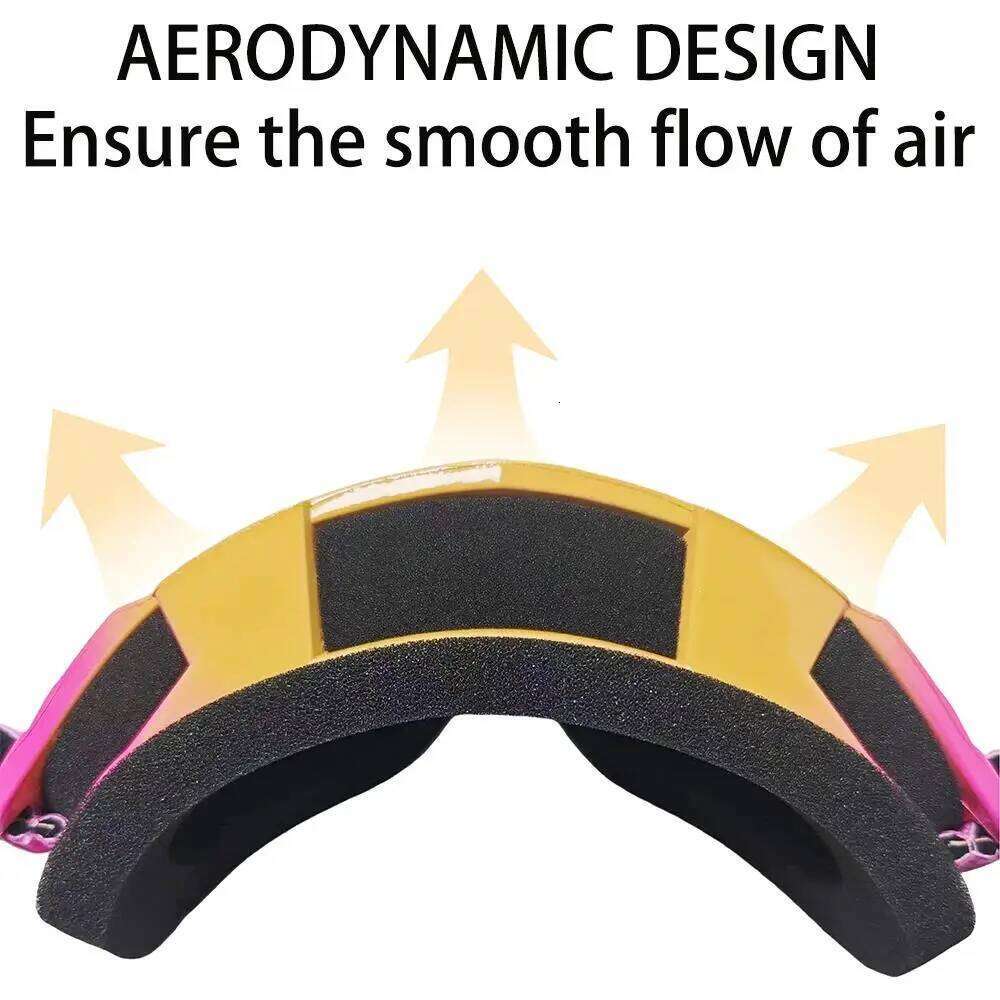 Trendy Men Women outdoor Cycling For bicycle Safety motocross Mountain bike glasses road cycling snow goggles Z260225