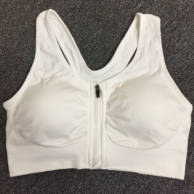 Y2K Front Zipper Sports Bra Professional Shockproof Breathable Wireless Running Vest Yoga Sports Underwear for Women