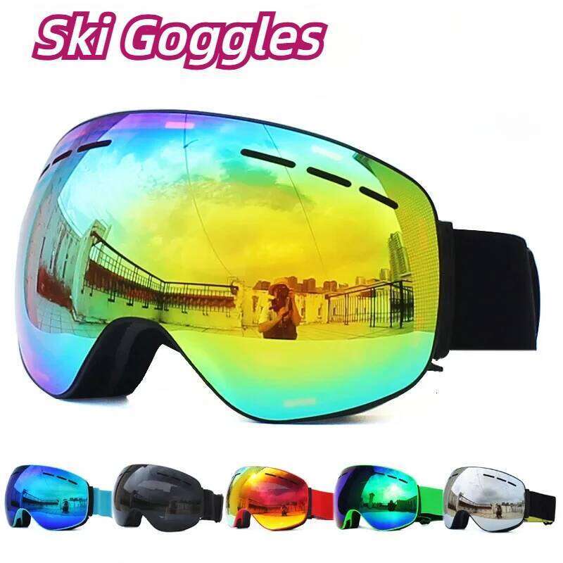 Double Layers Anti-Fog Winter Sports Goggles Outdoor Snow Snowboard for Men Women Ski Glasses Eyewear Z260225