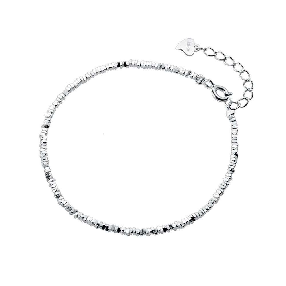 Modian Genuine 100% 925 Sterling Silver Simple Geometric Design Bracelet for Girls Trendy Women Basic Chain Fine Party Jewelry Z260225