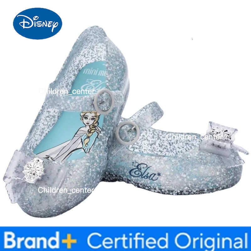 Disney girls frozen mermaid princess cute Sandals shoes non-slip soft bottom sports shoes for girl gift H260226