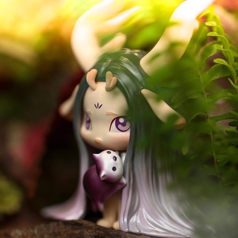 FuZoo Wonderland Elk Forest Spirit Series Trendy Toy Figurine Cute Doll Blind Box 211108