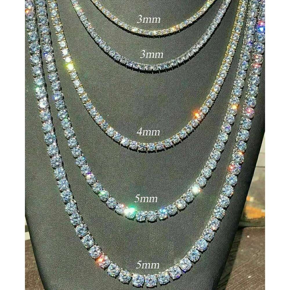 Luxury 3mm Cubic Zirconia Tennis Bracelets Iced Out Chain Crystal Wedding For Women Men Gold Silver Color Bracelet Z260225