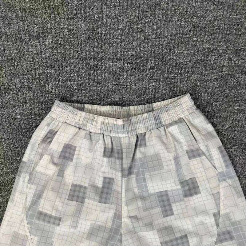 European American Mertra Shorts High Street Checkered Camo Sporty Casual Loose All-match Men's Women's Short Pants Tide H260226 - view 7