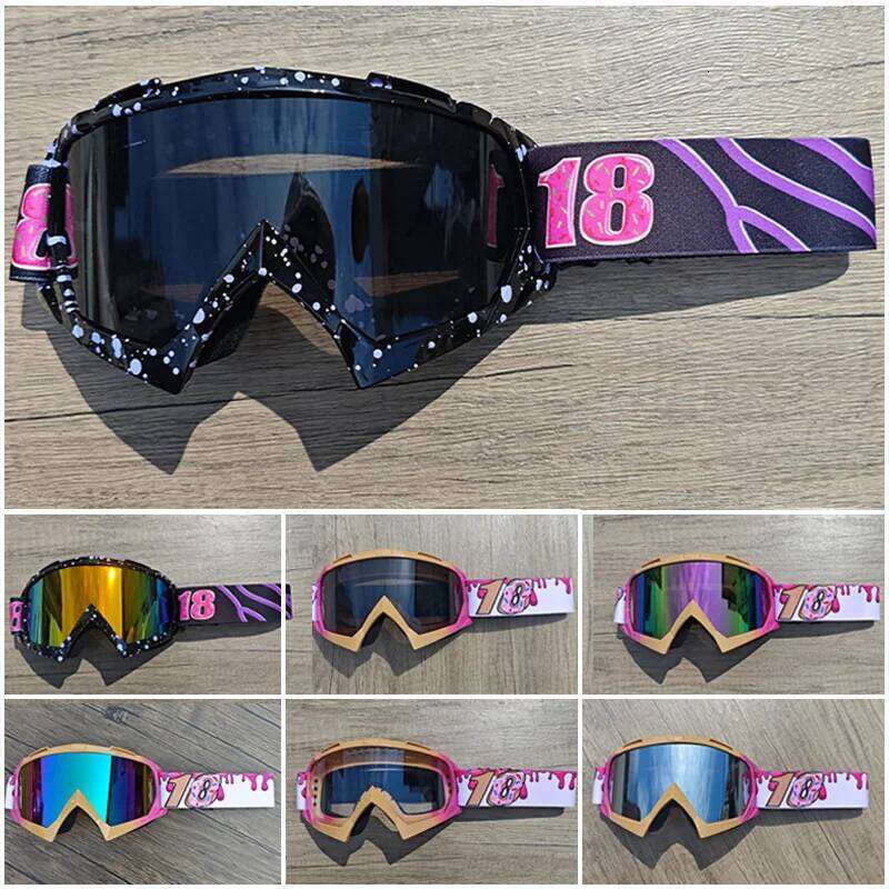 Trendy Men Women outdoor Cycling For bicycle Safety motocross Mountain bike glasses road cycling snow goggles Z260225