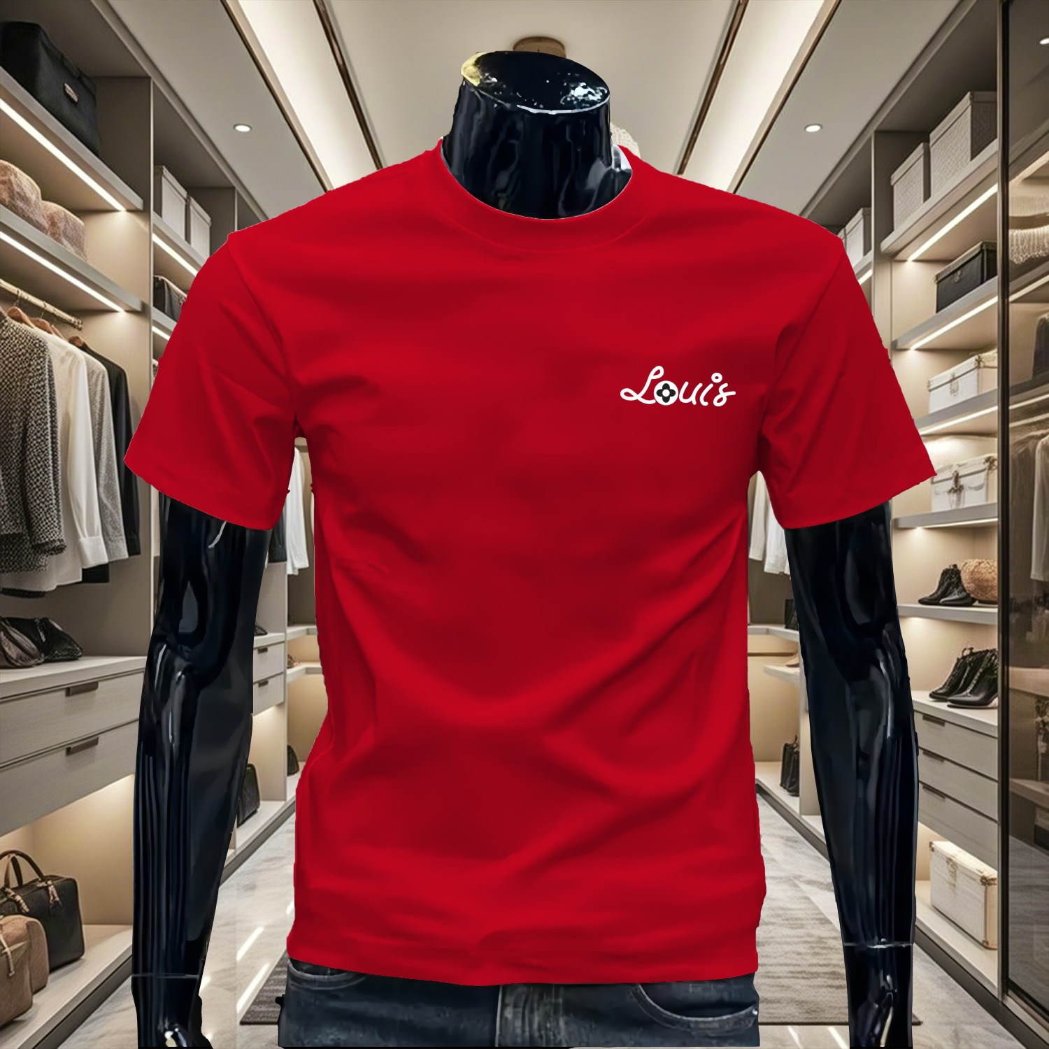 Free shipping 2026 Summer New Men's Fashion Letter Embroidered Designer Short Sleeve Trendy Casual Printing Loose T-shirt