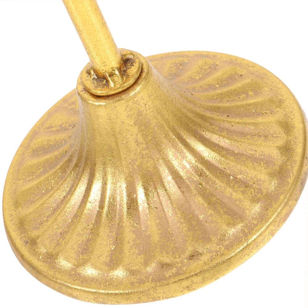 Jewish Holder 9-Branch Metal Candlestick Party Decoration Hanukkah Festival Ornament Religious Candlesticks W260226