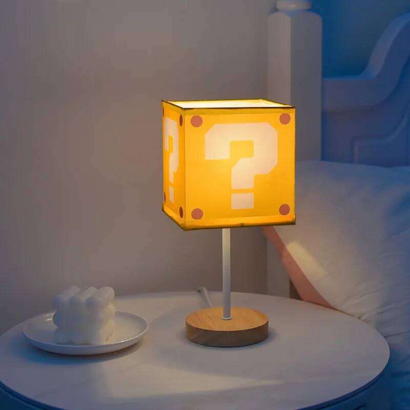 Remote Control Bedroom Bedside Table Lamp Question Mark Night Children's Led Sleep Light Baby Feeding Stepless Dimming H260225