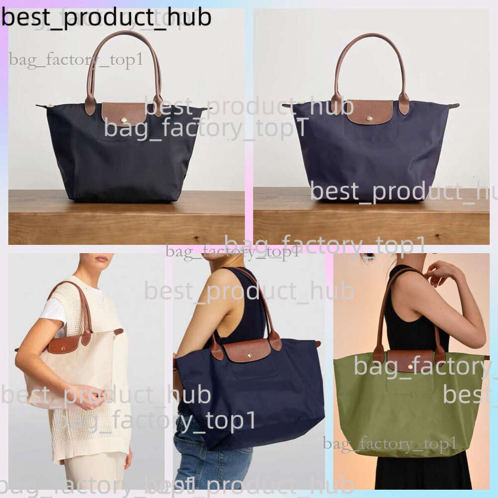 2026 New Designer Bag 3A Shoulder Bag Dumpling Bag Nylon Longly Commuting Work Tote Foldable Waterproof Oxford Storage Women Outdoor Longes Champes Bag 17B