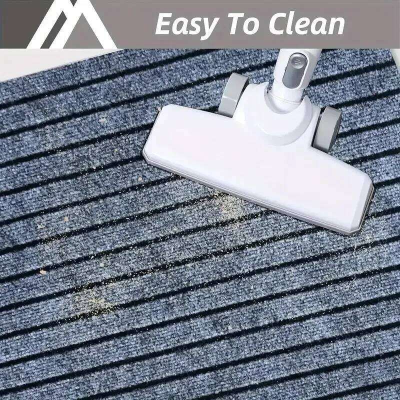 Slip Oil Resistant, Durable Waterproof Anti Fouling Floor Mat, Soft and Thick Striped Carpet, Popular Style H260227 - view 4