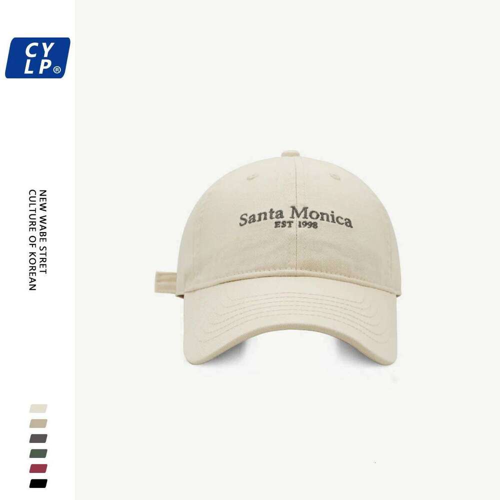 Letter Embroidery Soft Top Baseball Summer Men and Women Couple Street Korean Style All-Matching Peaked Cap Z260226