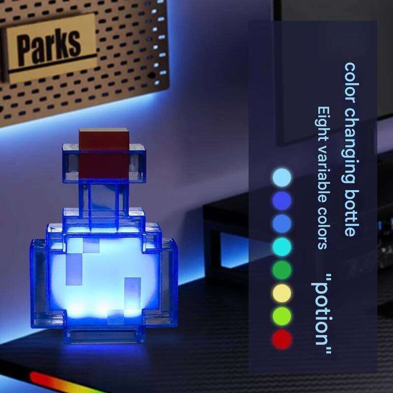 Brownstone LED USB Charging Table Room Light Children's Birthday Gift Toy Bedroom Decoration MC Lamp Z260227