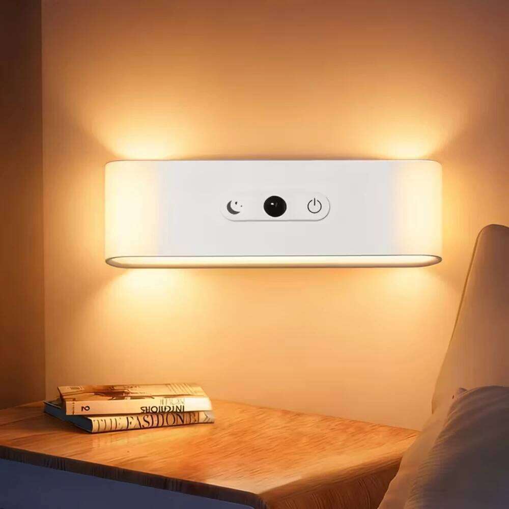 Magnetic Square Wall Lamp - Adjustable Lights with 3 Color Temperatures, Dimmable, 360 Rotatable for Closet Wardrobe Bedroom Z260227
