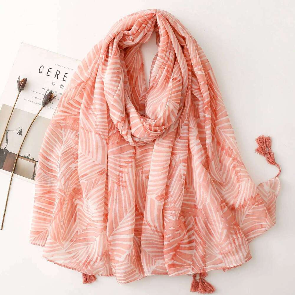 2025 Luxury Autumn Winter Women Viscose Scarf Shawl Cotton Lady Fashion Flower Scarves Bandana Pashmina Wrap Hijab Muffler Z260226