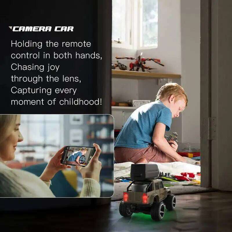 New KF32 Mini RC Car 1:64 2.4G Remote Contorl with 720P FPV Camera WiFi APP Control High Speed Racing Vehicle Toy Gift for K H260227