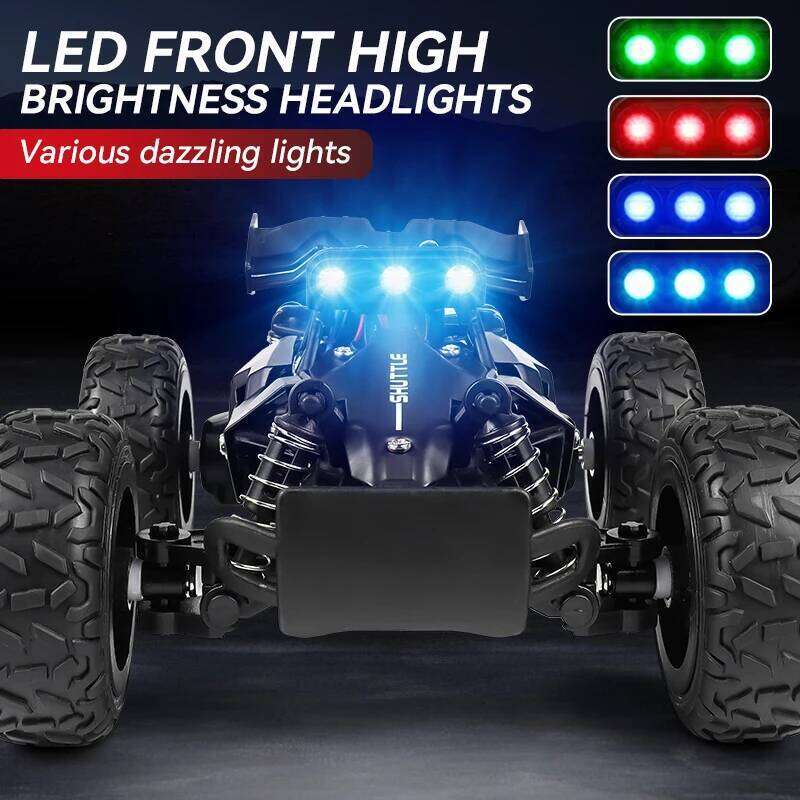 1:32 4WD RC Alloy Off Road 2.4GHZ Remote Control Cars Radio Buggy Truck Racing Drift With LED Lights RTR Vehicle Toys Gifts H260227