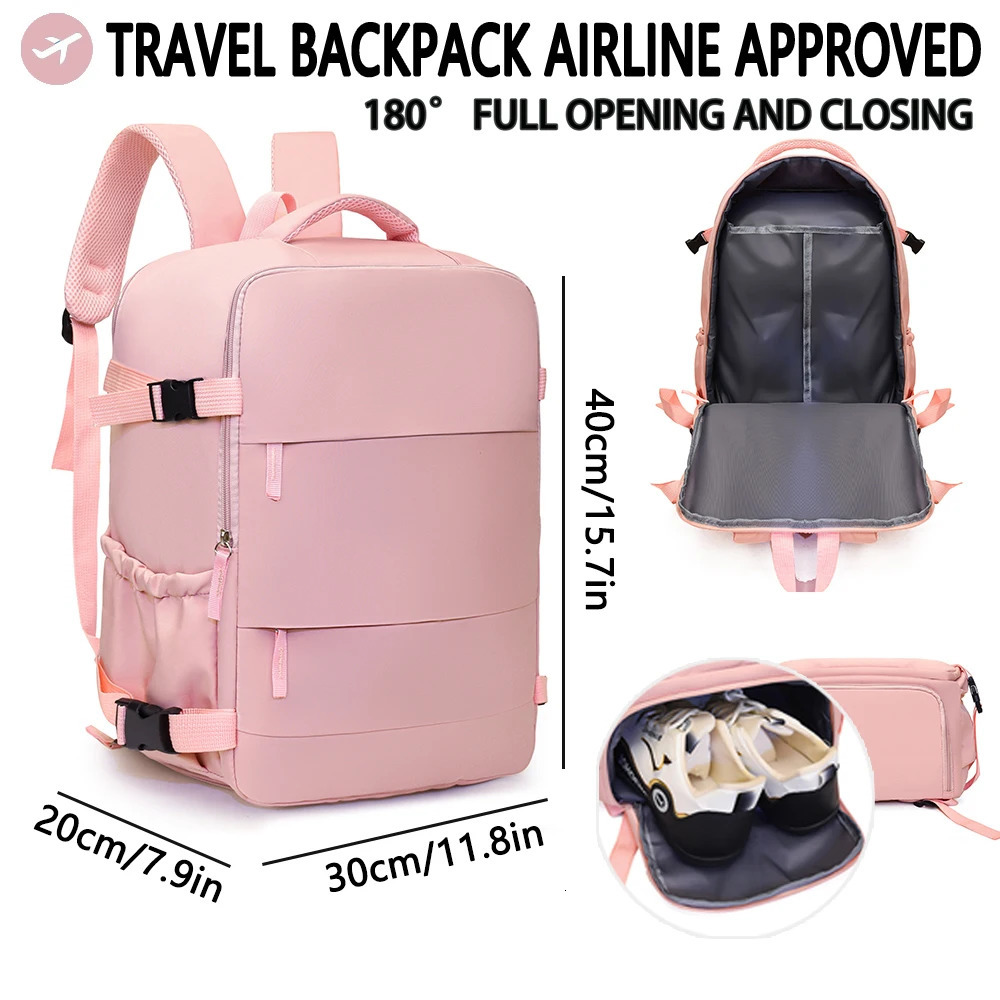 Travel Backpack Airline Approved Easyjet Wizz Air Large Capacity Lightweight Short Distance Business Computer 260206