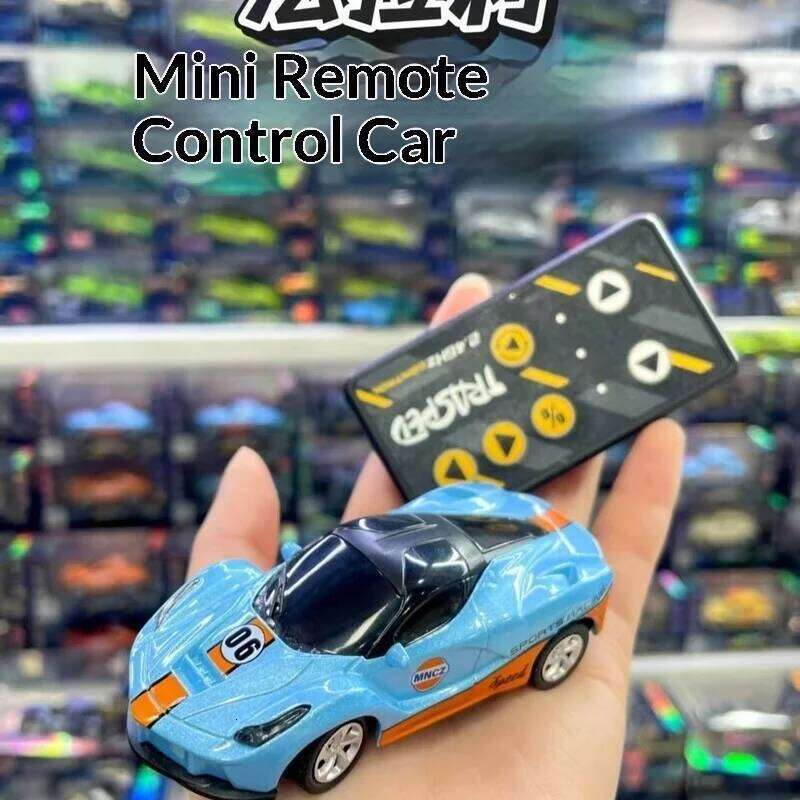 New Arrival 1:64 Scale Mini Alloy Bluetooth Remote Controlled 488 Sports Car M4 Racing High Speed For Boys Gift Cool Toy H260227