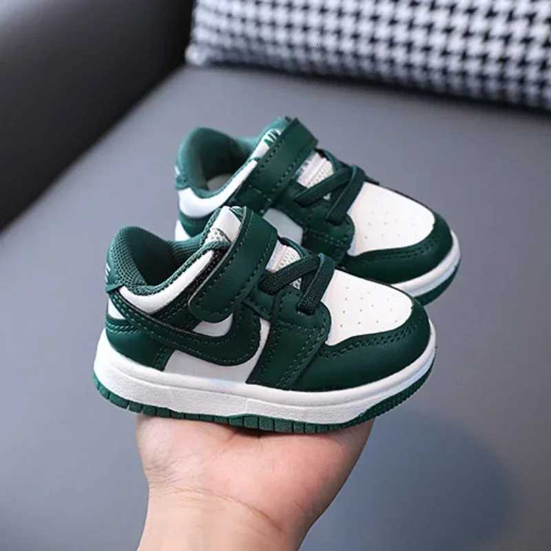 New Kids Sneakers Toddler Walking Shoes White Non-slip Breathable Casual Outdoor Board Shoes for BoysT260227
