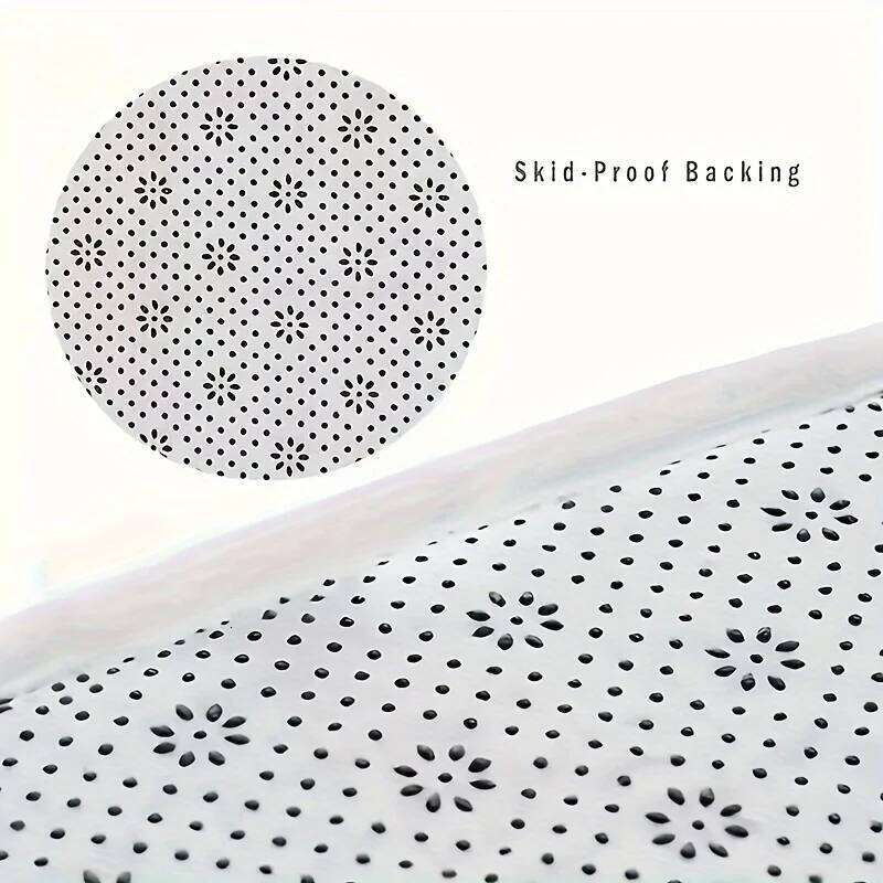 VIKAMA Christmas Cartoon Retro Print Mat, For Entrance, Kitchen Bathroom. Non-Slip, Dirt-Proof & Washable Carpet, Home Decor H260226