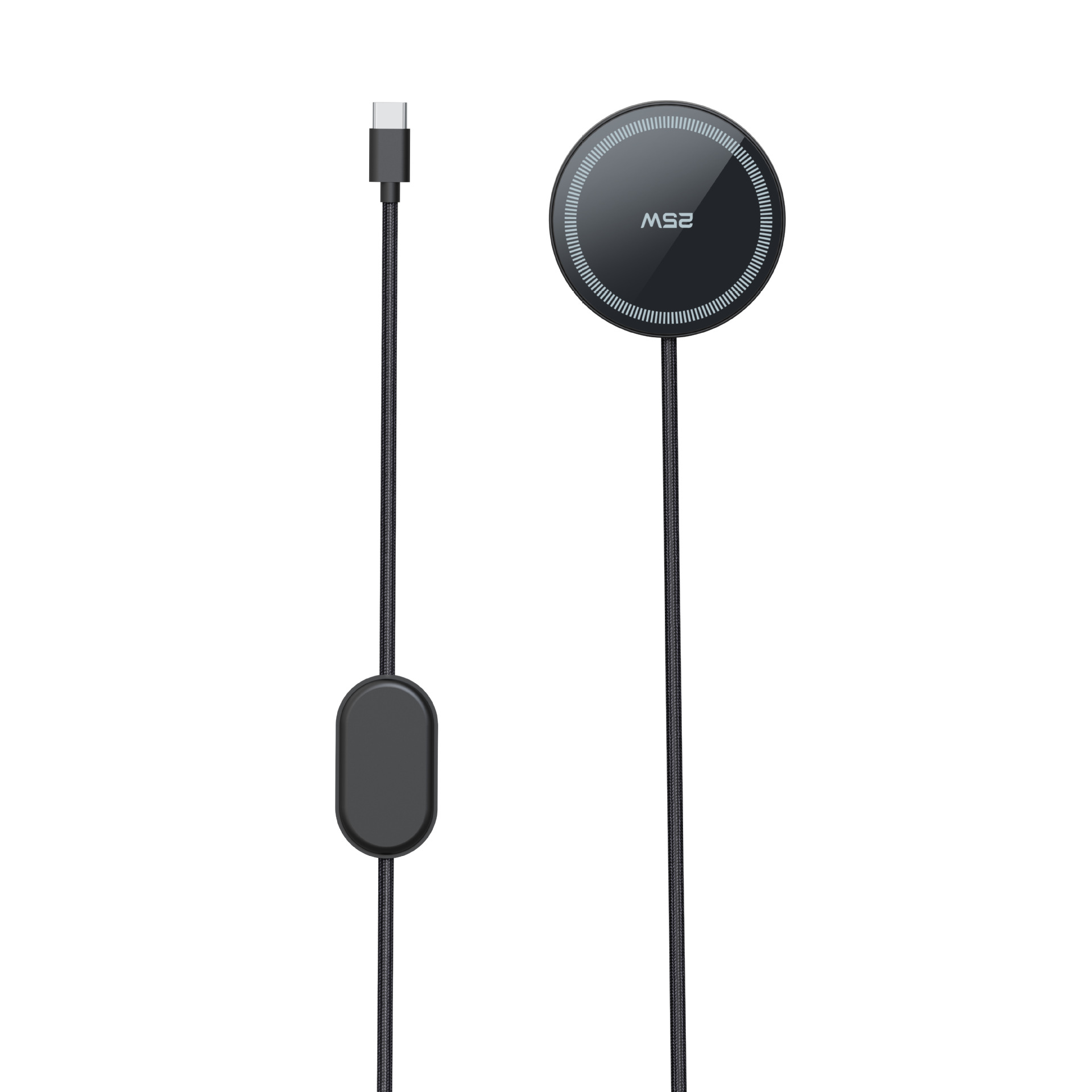 Magnetic 25W mobile phone earphones wireless fast charging charger