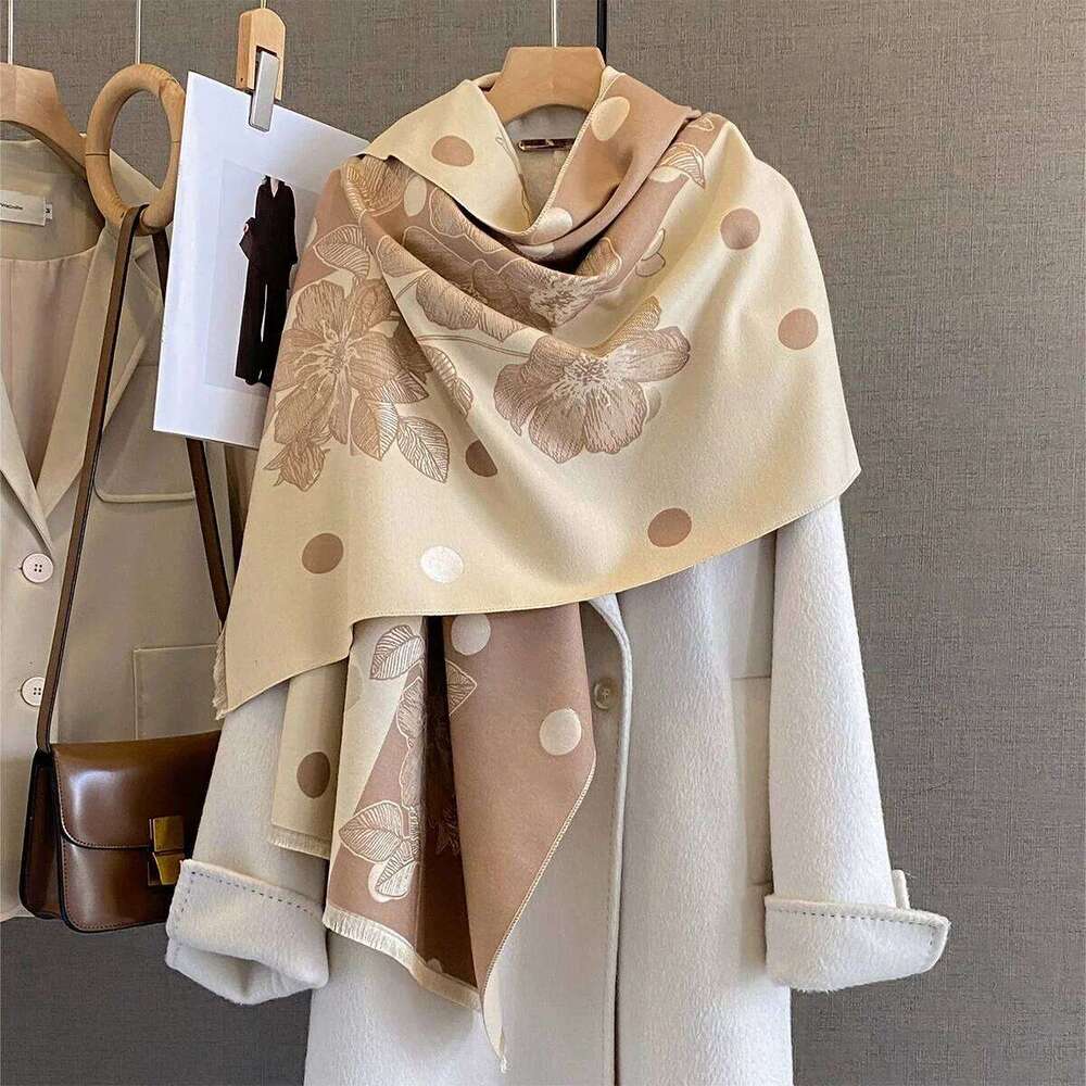 2025 Women Thicken Luxury Winter Paisley Two-Sided Cashmere Jacquard Scarves High Quality Wrap Shawl Ladies Wool Pashmina Scarf Z260226