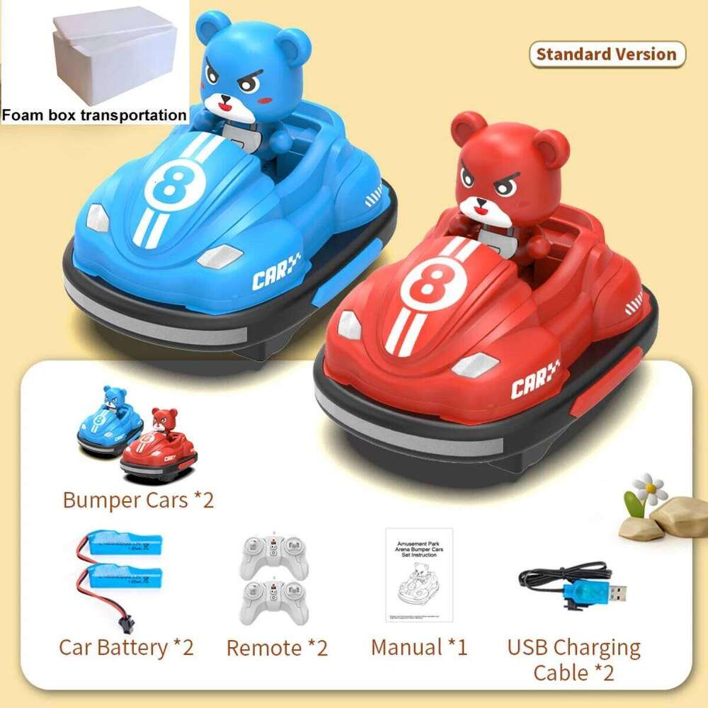 Remote Control Car Opponent Intelligent Battle Bumper JJRC Q195 RC Cars Parent Children Games Toy for Kids Birthday Gifts H260227