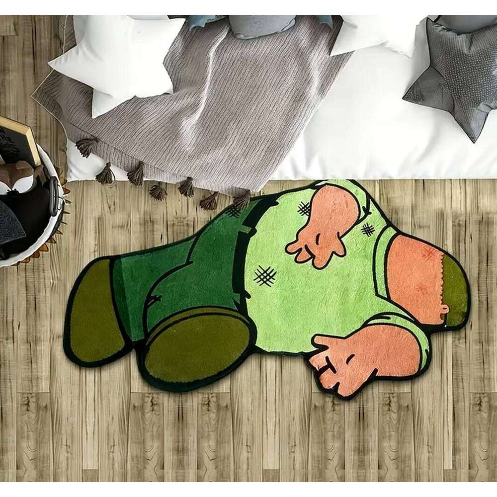 VIKAMA Adorable Cartoon Character Suitable for Balcony, Bedroom, Hallway Entrance Soft and Comfortable Home Decor Rug H260226