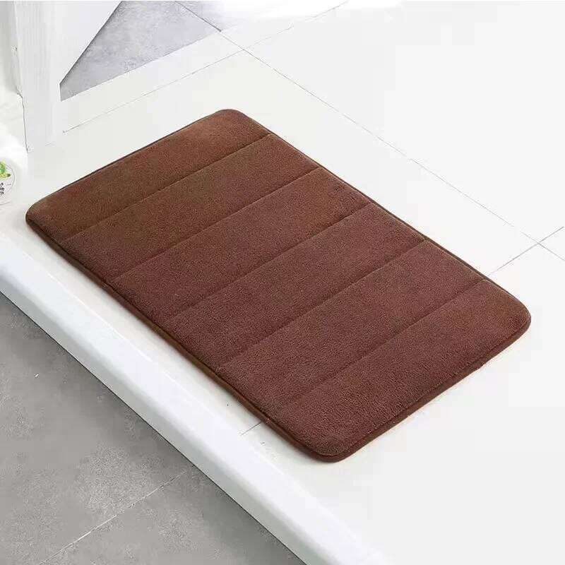 Vikama Foot Floor Mat Kitchen Bath For Bathroom Coral Velvet Carpet H260226