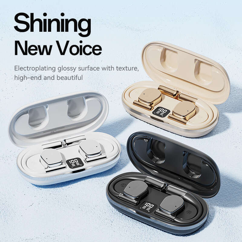 New Smart Translator OWS Open Ear Bone Conduction Bluetooth Earphones True Wireless Over-Ear Headphones