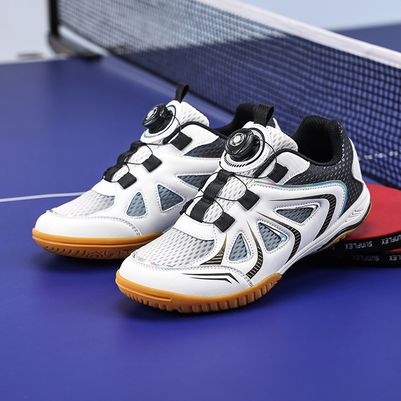 Free shipping Table tennis shoes - professional training, lightweight and anti-slip, suitable for both men and women, children's badminton shoes,