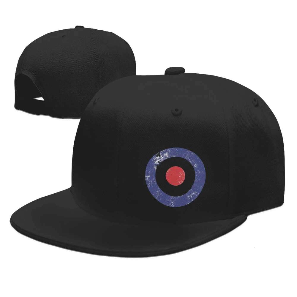 RAF Type D Roundel-Mod Target Unisex Caps Outdoor Trucker Baseball Cap Snapback Hats Breathable Casquette Z260226