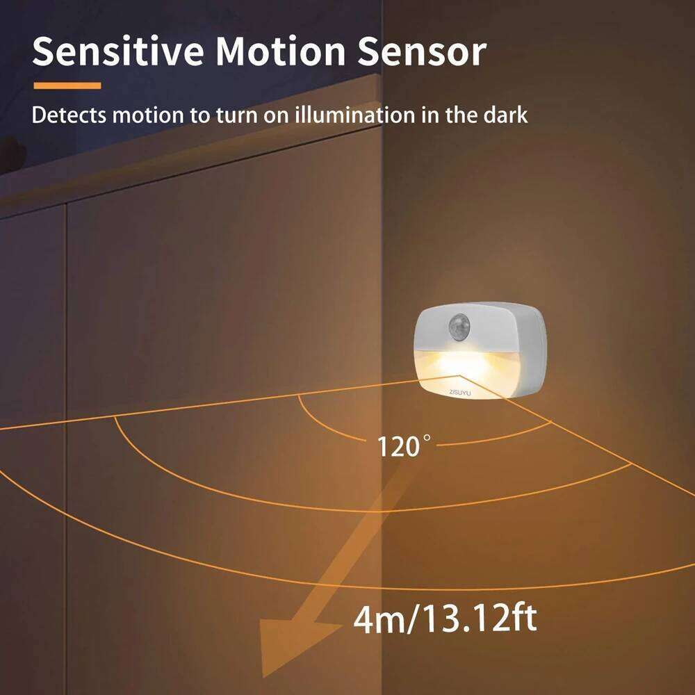 LED Auto ON/OFF Smart Lamp Under Cabinet PIR Motion Sensor Kitchen Bedroom Light for Night Cupboard Closet Stairs Z260227