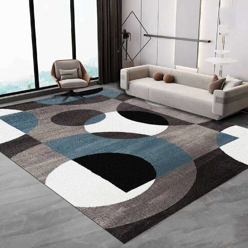 VIKAMA Nordic Minimalist Living Room Carpet, Easy-To-Clean Sofa and Coffee Table Pad, Bedroom Full Carpeting, Home Decoration H260226