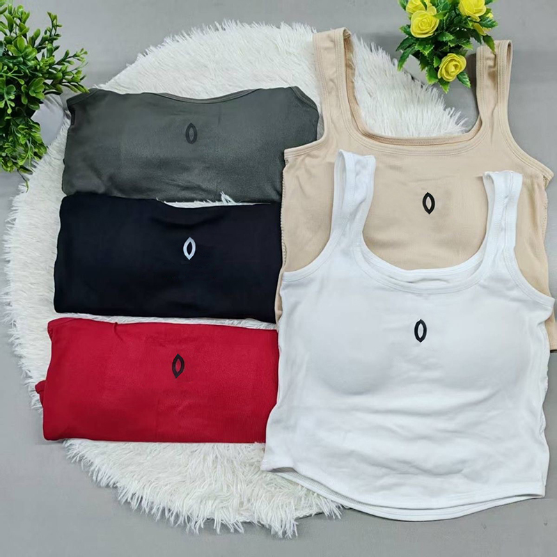 Womens Tank Top Designer Tank Top Woman Luxury High Quality Versatile Tops Summer Embroidery vest sleeveless knitted vest pullover fashionable women vest
