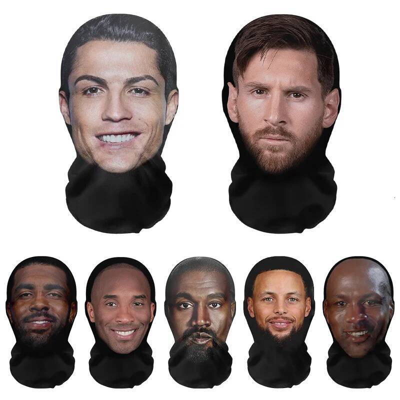 Bestseller 3D Realistic Halloween Masks Human Cosplay Funny Party Prop Mesh Mask Full Face Headwear Mascaras De Caras ddmytues
