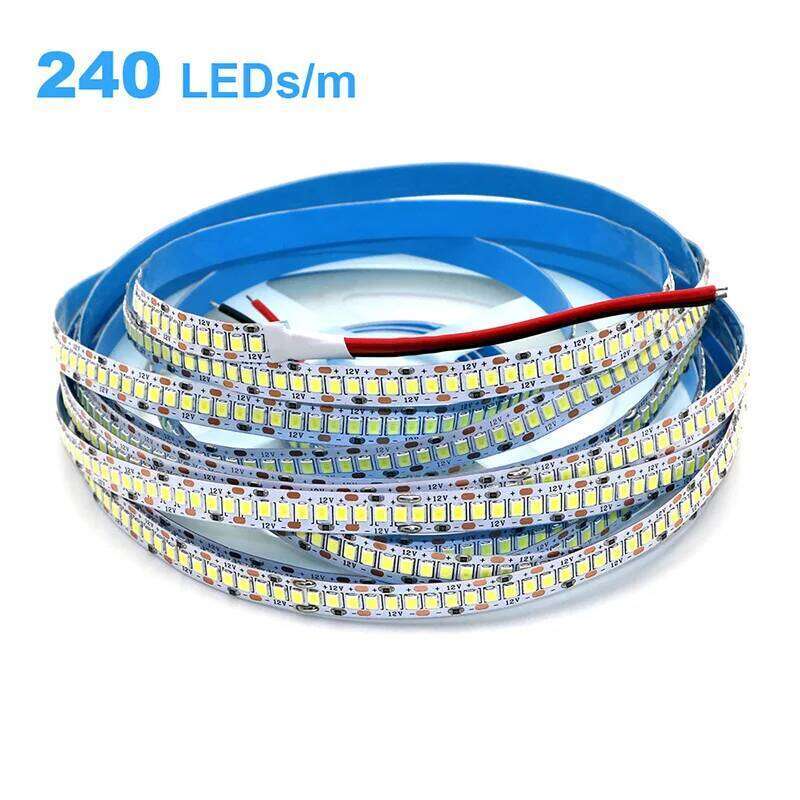 2835 5M 300 600 1200LEDs LED DC12V 24V 120LEDs/m Home Waterproof IP65 Strip Flexible And Cuttable Soft Lamp Bar Z260226