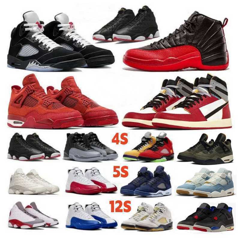 High quality New 4 5 12 13 designer hot high Basketball Shoes Nigel Sylvester Brick by 4s Denim Worn Blue 5s s 13s mens shoes Trainers Sport Mens sneakers 3647