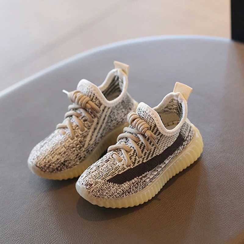 Kids Sneakers Breathable Mesh Upper Antiskid Rubber Sole Tennis Shoes for Baby Girls Boys Casual Outdoor WalkersT260227