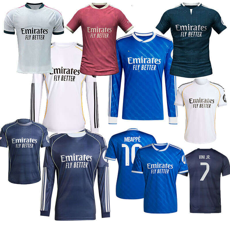 25 26 MBAPPE Reals MAdriD soccer jerseys BELLINGHAM VINI JR ENDRICK football shirt 2025 SPains 2026 RONALDO fans kids kit RealsMAdriD VALVERDE football jersey