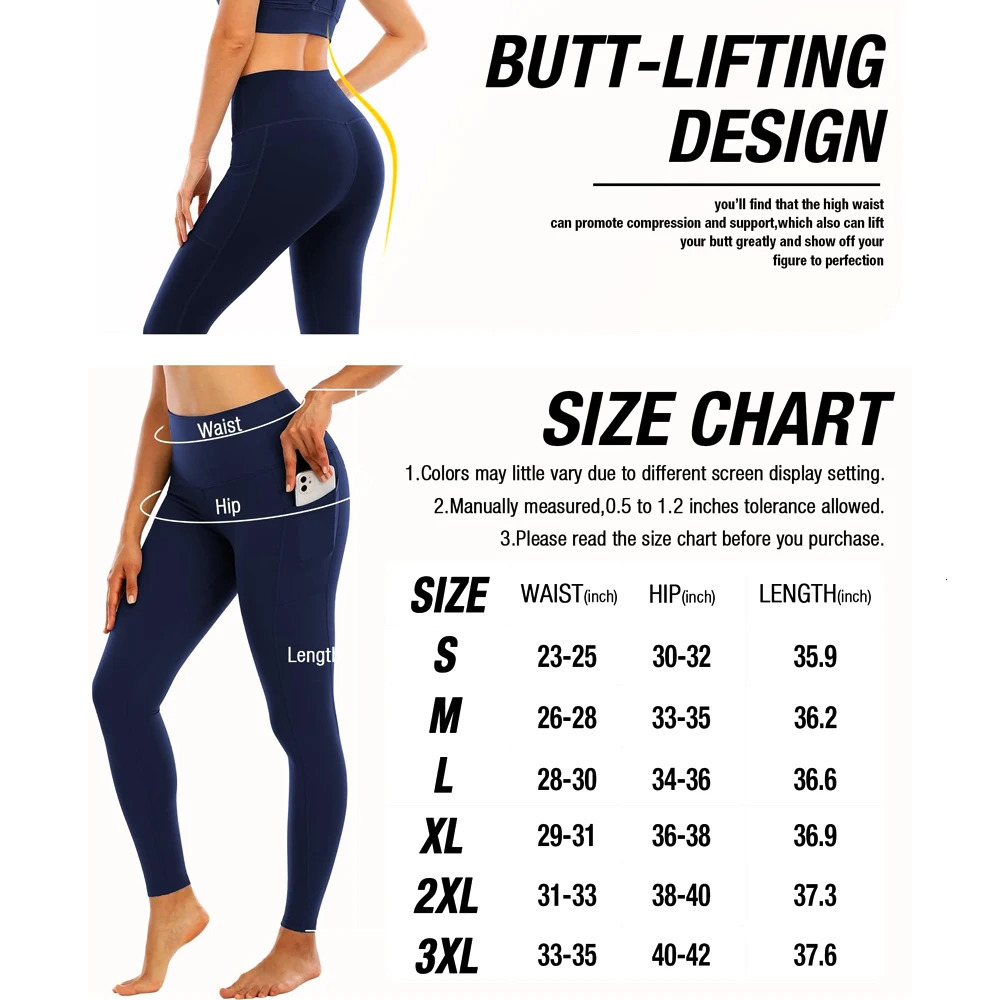 High Waisted Workout Leggings with Pockets for Women Gym Clothing Yoga Pants Running and Cycling Soft Summer 1Pc 260206