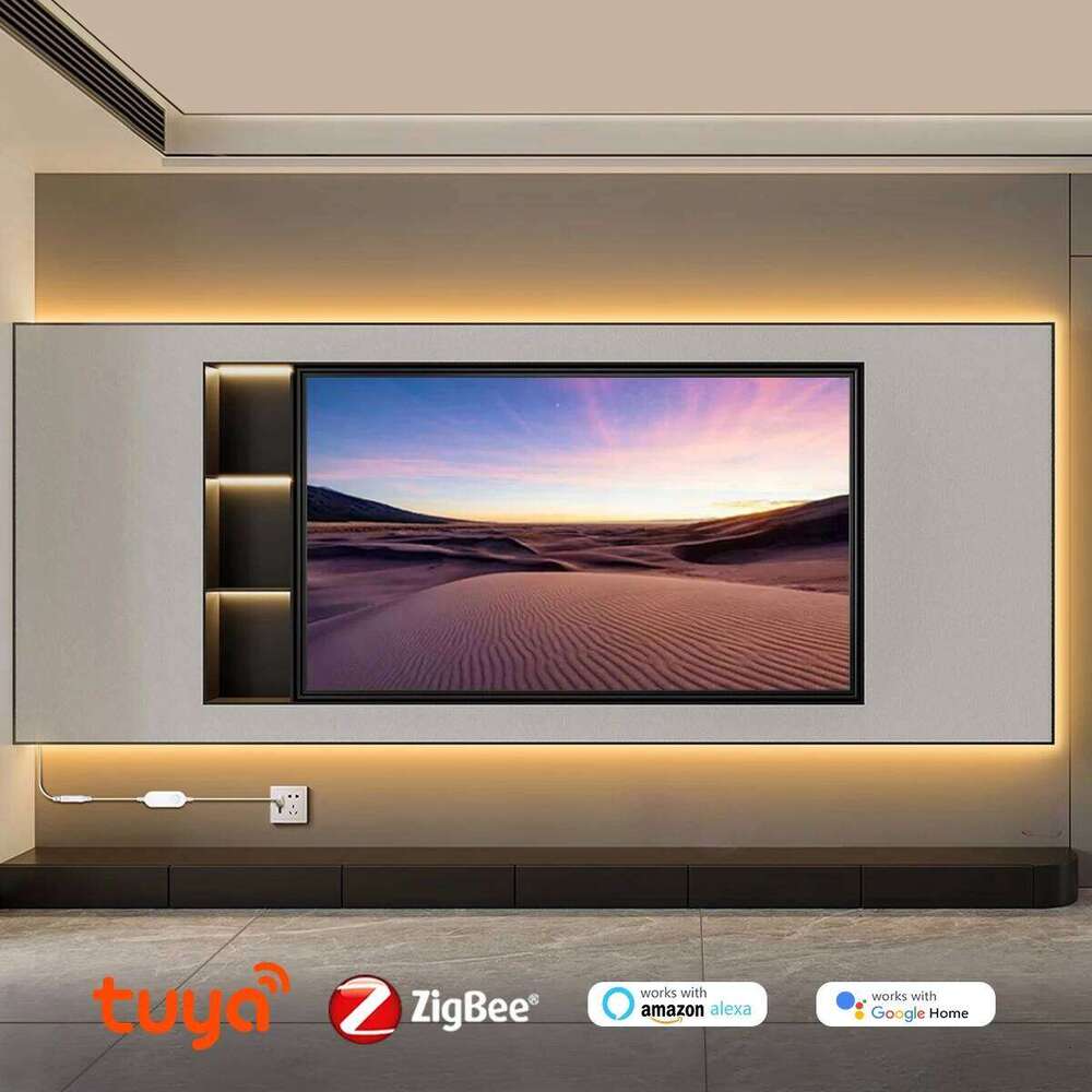 ZigBee 3.0 COB LED Strip Neon Light Waterproof Smart Tuya 5V USB With Dimmable Wifi Controller Work with Alexa Home Decor Z260226