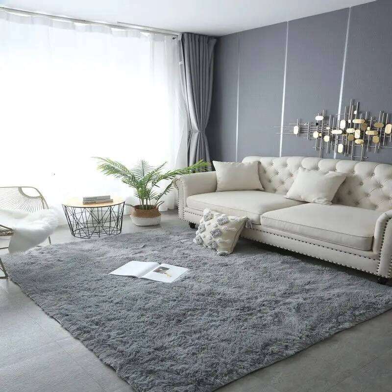 Big Size Carpet Living Plush Rug Bed Floor Fluffy Mat Anti-slip Home Decor Rugs Soft Velvet Carpets Kids Room Blanket H260227 - view 3