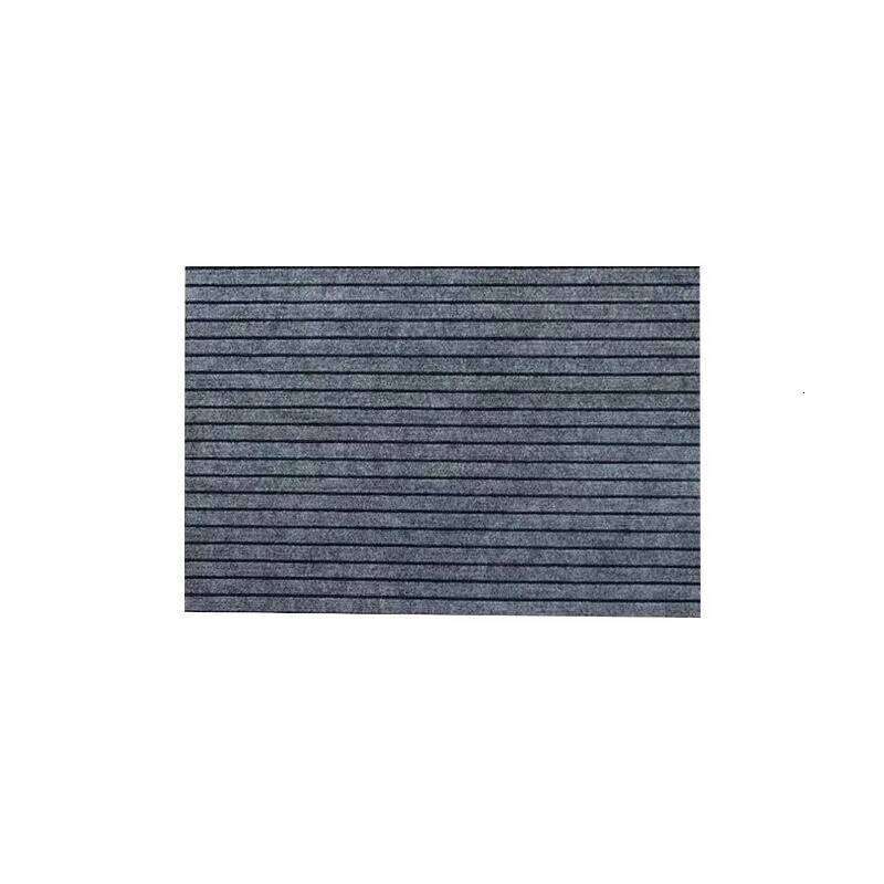 Modern Minimalist Square Floor Mat - Durable, Stain/Fade Resistant, Non-Slip Rubber Backing, Machine Washable for Indoor/Outdoor H260226