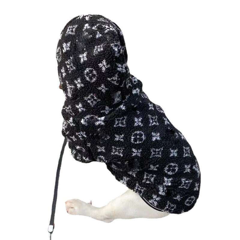 Lamb Wool Double Layer Thickened Pet Clothes French Bulldog Hoodie Teddy Schnauzer Pug Shiba Inu Dog Apparel Bamubi