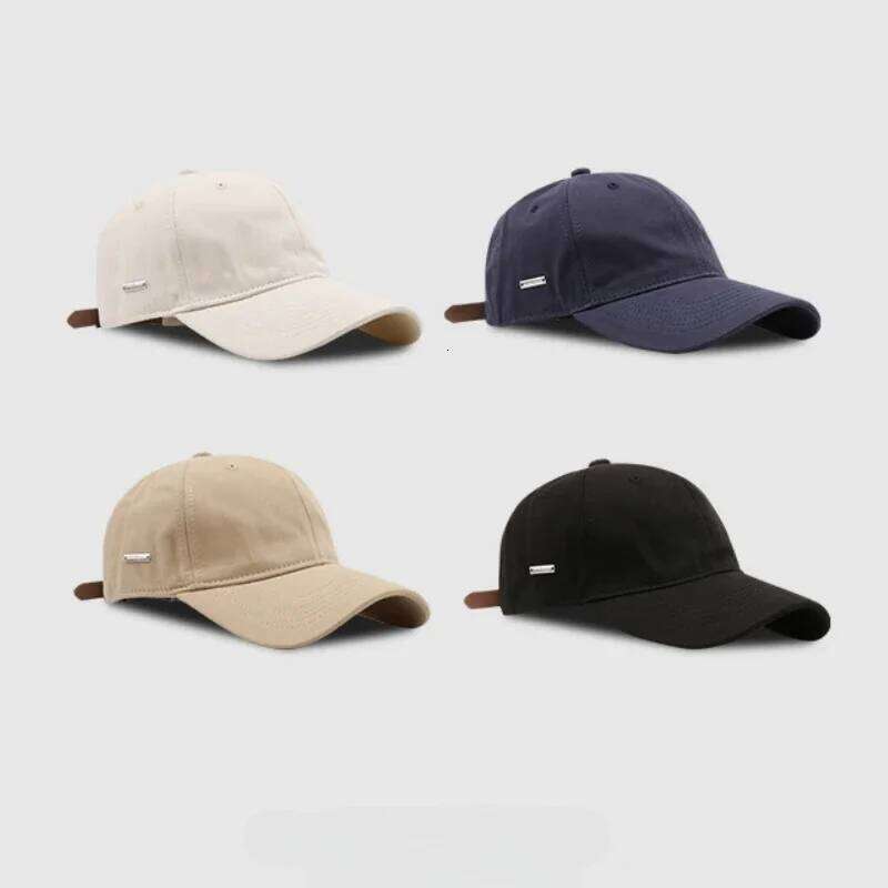 XXL Baseball Solid Color Big Head Soft Cotton Extra Large Size Women's Low Profile Hats OverSize Caps For Men Z260226