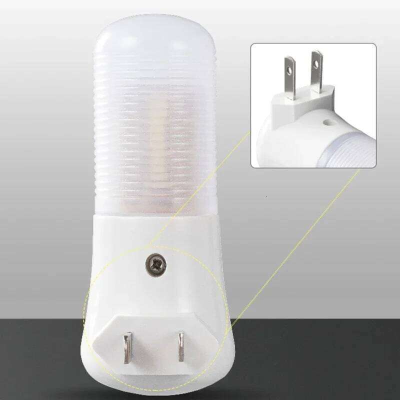 EU/US Plug Lights LED Night Light Push Button Switch Bedroom Bedside Baby Room Corridor Home Decor Wall Socket Lamp Z260227