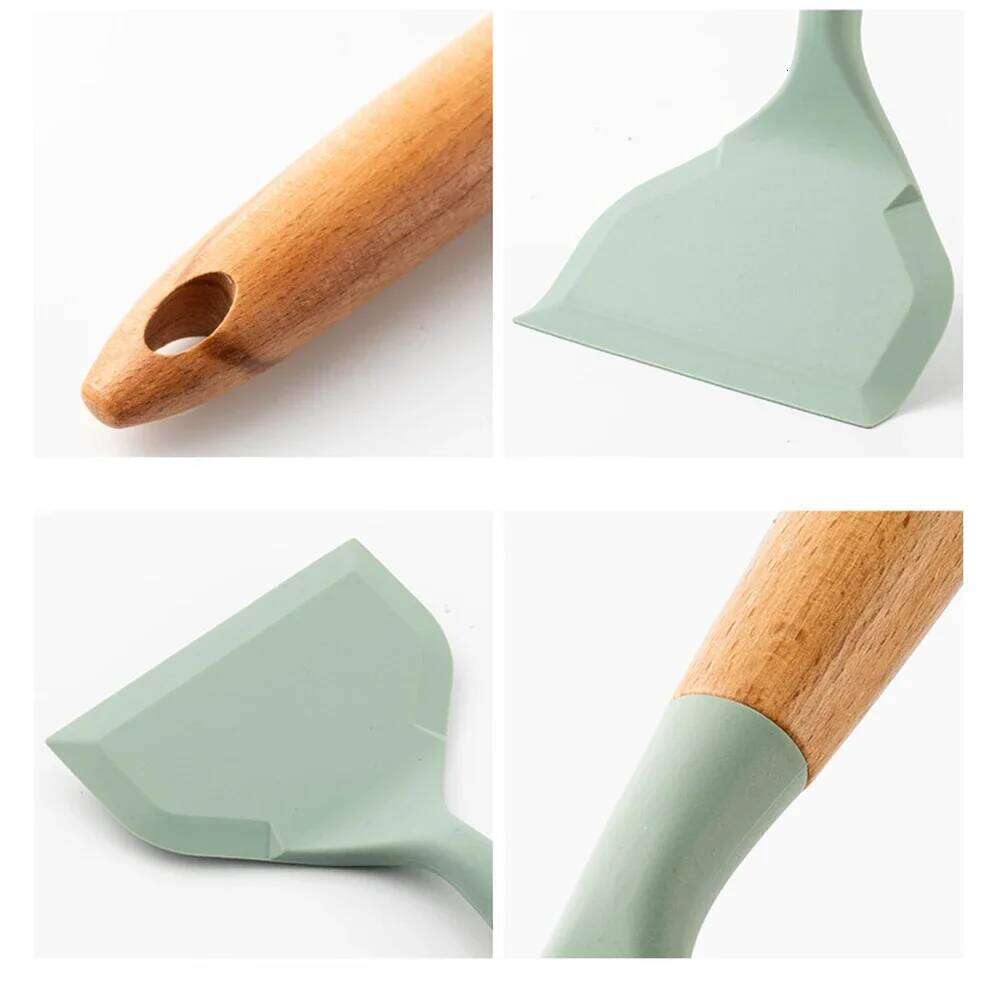 Non-stick Silicone Spatula Wide Mouth Yuzi Burning Omelette Pancakes Fried Eggs Shovel Kitchen Accessories Cooking Gadgets
