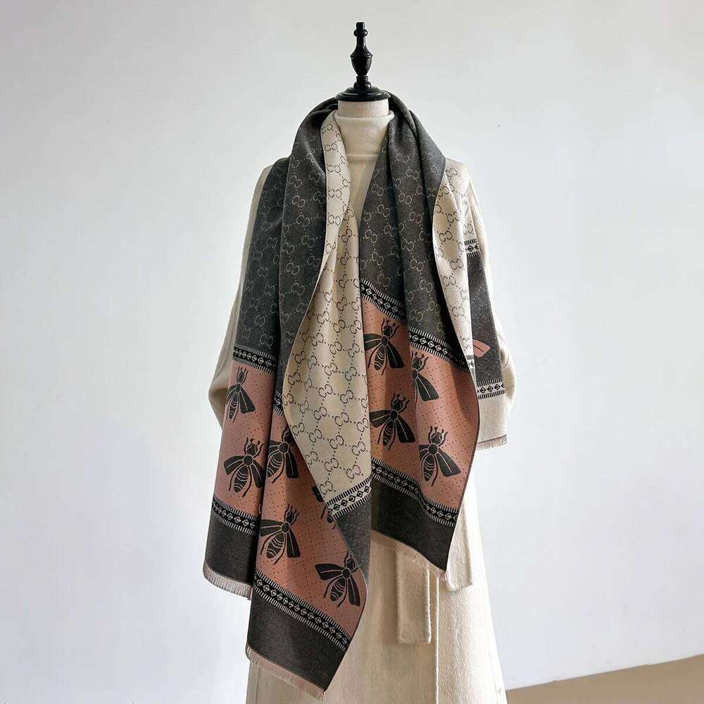 New Design Winter Warm Cashmere Shawl Scarf for Women Luxury Pashmina Blanket Wrap Bandana Femal Thick Poncho Echarpe Foulard Z260226
