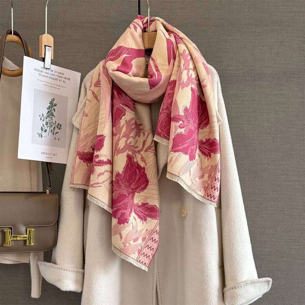 Autumn Cashmere Scarf for Women Thick Warm Winter Blanket Brand Female Luxury Quality Shawl Wrap Bufanda Poncho Echarpe Pashmina Z260226